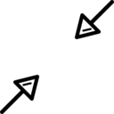 arrows,connector,down arrow,up arrow,compact,diagonal,connectors
